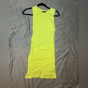 Highlighter Ruffle Dress